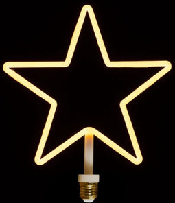 Anna's Collection - LED RETRO STER VORM 234X280MM 7W-1800K / E27 FI...