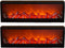 Anna's Collection LED sfeerhaard - lantaarn - zwart - L60 x B10 x H20 cm - open haard - verlichting