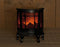 Anna's Collection LED sfeerhaard - zwart - L30 x B16 x H35 cm - open haard - verlichting