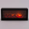 Anna's Collection LED sfeerhaard - zwart - L45 x B10 x H20 cm - open haard - verlichting