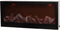 Anna's Collection LED sfeerhaard - zwart - L45 x B10 x H20 cm - open haard - verlichting