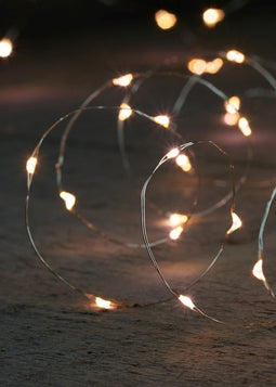Anna's Collection - LED wire zilverdraad 40l/2 m warm wit CONNECT