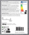 Anna's Collection Lichtboom - zwart - 120 cm - metaal - 600 leds - warm wit - kerstboom