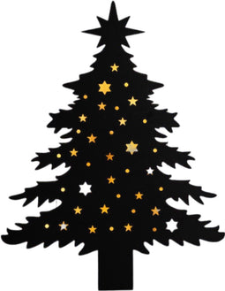 Anna's Collection - Muurhanger kerstboom 48led classic op batterij...
