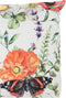 Anna's Collection Sierkussen voor binnen en buiten - vlinders - wit - 30 x 50 cm - tuinkussen