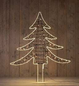 Anna's Collection - Smd Tree With Led Inside 114 cm 30 cm Stick680L...