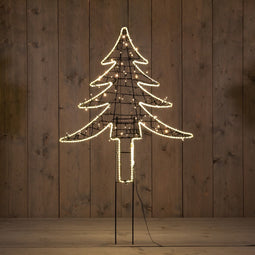 Anna's Collection - Smd Tree With Led Inside 74 cm 30 cm Stick442Le...