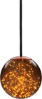 Anna's Collection - Smokey Ball met LED 'Magique' (Ø18cm)