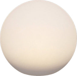 Anna's Collection Solar bol lamp - kunststof - D25 cm - warm wit - tuinverlichting
