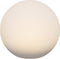 Anna's Collection Solar bol lamp - kunststof - D25 cm - warm wit - tuinverlichting