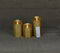 Anna's Collection Stompkaarsen - 3x st - goud - LED kaarsen - afstandsbediening