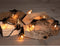 Anna's Collection Vlamverlichting - 10 vlameffect lampjes - 300 cm - warm wit - lichtsnoer