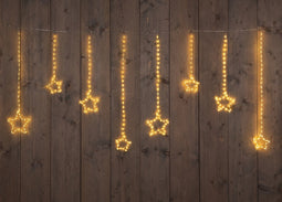 Anna's Collection - Wire Star-Curtain 738L400X80 cm Led Classic War...