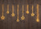 Anna's Collection - Wire Star-Curtain 738L400X80 cm Led Classic War...