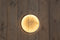 Anna's Collection - ZWARTE CIRCEL 36CM/136L WARM WIT LED - 5MTR AAN...