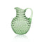 Anna Von Lipa Anna Von Lipa Waterkan Schenkkan Karaf Glas Paris Hobnail 2L Licht Groen