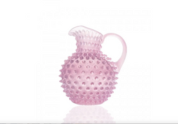 Anna Von Lipa Anna Von Lipa Waterkan Schenkkan Karaf Glas Paris Hobnail Kan 2L Silky Rose Roze