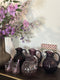 Anna Von Lipa Anna Von Lipa Waterkan Schenkkan Karaf Glas Swirl 2L Violet Paars