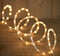 Anna's Collection Kerstverlichting lichtslang - 432 led lampjes - warm wit - 18 m - transparant - slangverlichting