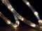 Anna's Collection Kerstverlichting lichtslang - 432 led lampjes - warm wit - 18 m - transparant - slangverlichting