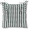 Annas collection - Stoelkussen 38x38 cm Groen Streep