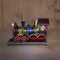 Annas collection - Stoomtrein met kerstman, rook, geluid en licht...