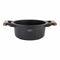 Kookpot met Deksel Oroley Nature Hout 24 cm Gegoten aluminium
