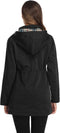Anorak-stijl windjack met lange capuchon voor dames | Regenjas voor buiten - maat XXL