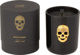J-Line geurkaars Doodskop - nuit noire - large - 65U