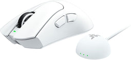 Razer DeathAdder V4 Pro - Draadloze Ergonomische Muis - 45000dpi - Wit