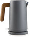DOMO DO9268WK - Waterkoker - 1,7L 360° draaibaar - Grijs met houtlook