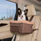 PetSafe Happy Ride Booster Seat - Autostoel voor kleine honden - Verstelbaar en wasbaar - Kleur bruin - Large