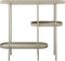 WOOOD Sidetable Noan - Hout/Metaal - Beige - 80x90x28