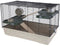 KERBL FLAT NATURE - Kooi voor kleine dieren - 3 verdiepingen - 80 x 45 x 53 cm
