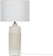 ANSEBA - Tafellamp - Off-white - Keramiek