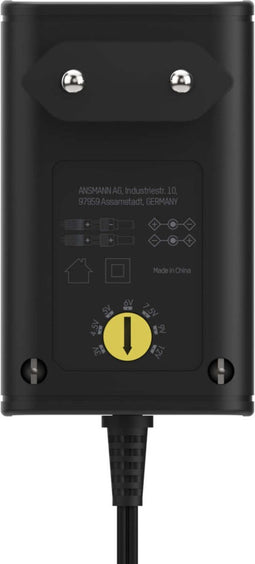 Ansmann 1201-0021 Stekkernetvoeding, instelbaar 12 V/DC, 9 V/DC, 7.5 V/DC, 6 V, 4.5 V/DC, 3 V 300 mA 3.60 W