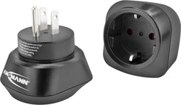 Ansmann 1250-0032 Reisstekker EU to US