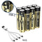 Ansmann 1311-0031 Oplaadbare AAA batterij (potlood) Lithium 400 mAh 1.2 V 8 stuk(s)