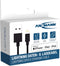 Ansmann 1700-0131 Lightning-kabel 1 meter Zwart
