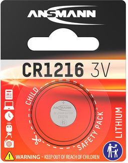 Ansmann 3V Lithium CR1216 Wegwerpbatterij