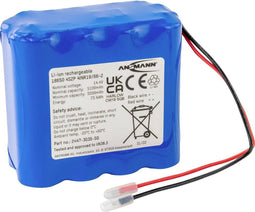 Ansmann 4S2P Accupack Aantal cellen: 8 Batterijgrootte: 18650 Kabel Li-ion 14.4 V 5100 mAh