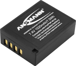 Ansmann A-FUJ NP-W 126 Lithium-Ion 1020mAh 7.4V oplaadbare batterij/accu