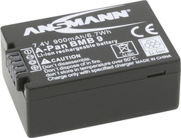 Ansmann A-Pan BMB 9 E Lithium-Ion 900mAh 7.4V oplaadbare batterij/accu