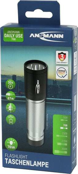 Ansmann Daily Use 70B Zaklamp werkt op batterijen LED 70 lm 30 h 65 g