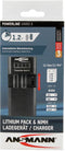 Ansmann lithium pack & AAA/AA NiMH batterijlader Vario X