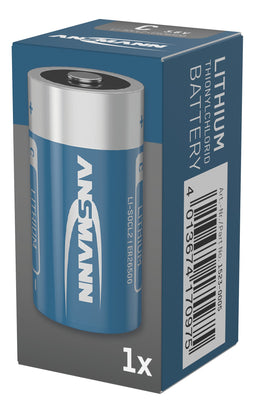 ANSMANN lithium thionyl chloride battery ER26500 C 3.6 volts 1523-0005
