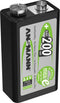 Ansmann maxE NiMH batterij E-Block 200mAh