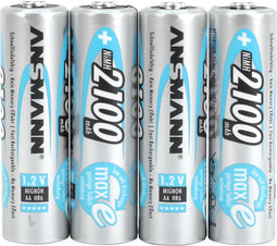 Ansmann maxE NiMH batterij Mignon 2100mAh 4-delige blister