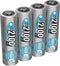 Ansmann maxE NiMH batterij Mignon 2100mAh 4-delige blister