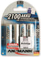 Ansmann maxE NiMH batterij Mignon 2100mAh 4-delige blister